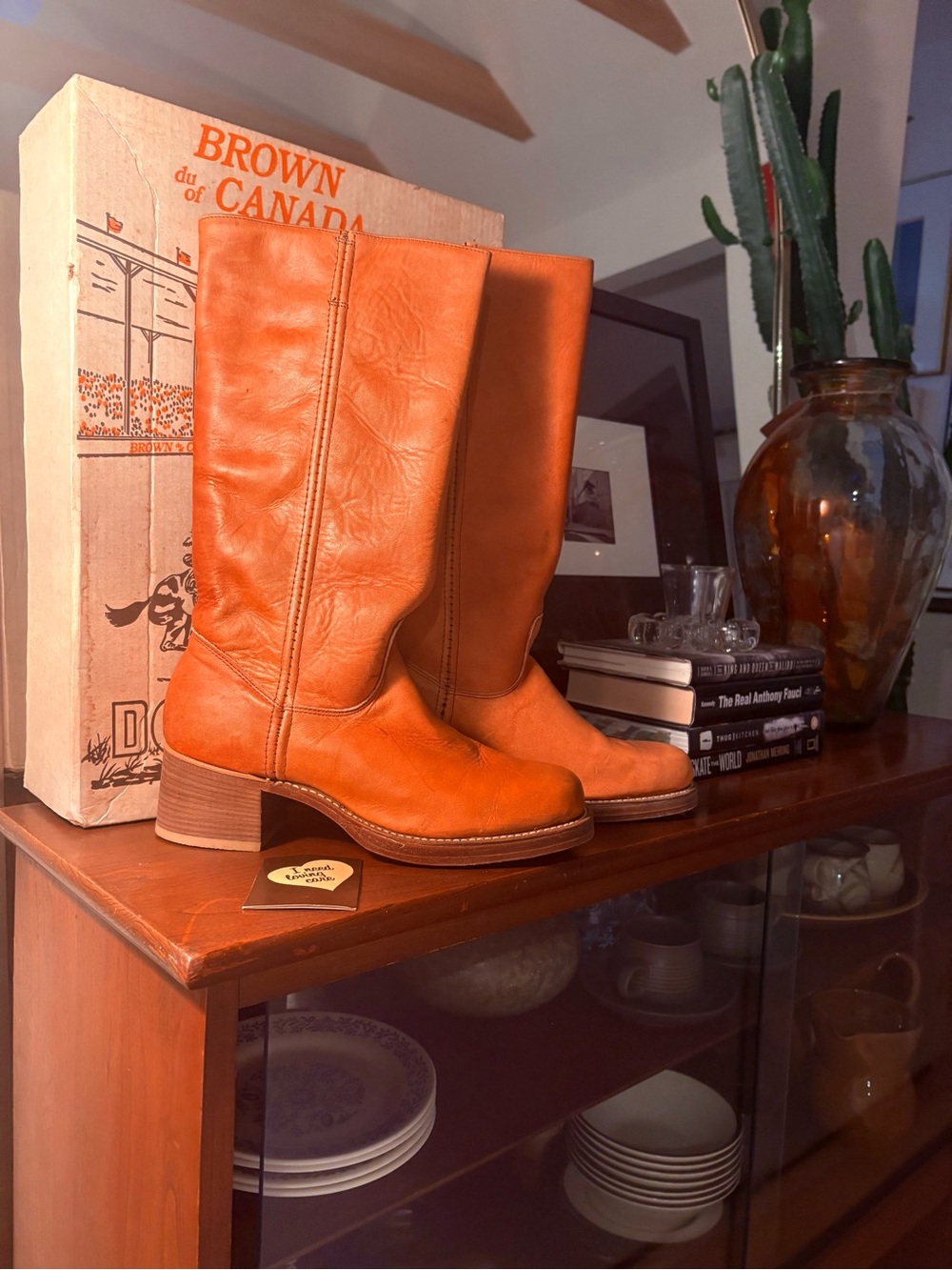 1970s never worn still in box brown du of Canada